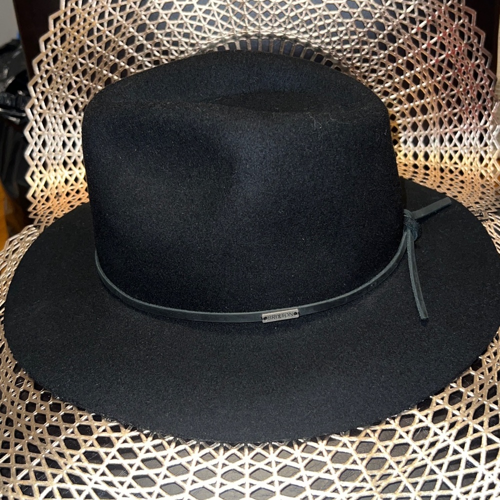 Brixton Black Wool Fedora - Picture 2 of 7